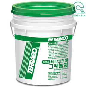 테라코 테라코트 씰 그래뉼 씰(외부용)(25kg) (1Pail) 기본백색(TK-500)