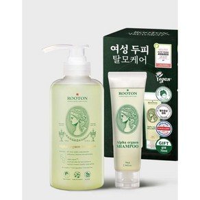 루톤 여성두피용 알파 에르겐 샴푸 500ml + 70ml, 1개