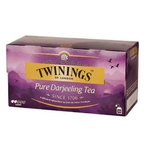 WWcha (트와이닝) 다즐링 홍차 25티백 Darjeeling Twinings