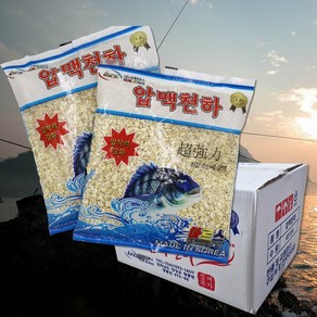 감성돔 감생이 압맥 천하 집어제 밑밥 1box 40봉 파우더 빵가루 경단 떡밥, 40개
