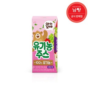 남양 아이꼬야 유기농 베이비주스 120ml(사과포도)+컵홀더 증정, 120ml, 1개