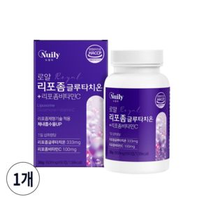 리포좀 글루타치온 비타민C 저분자 콜라겐 순도 90% 인지질코팅 식약처 HACCP 인증, 1개, 60정