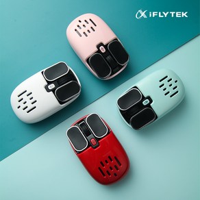 아이플라이텍 iFLYTEK AI 무선 블루투스 4개국 음성인식 번역 꿀벌 스마트 마우스, 민트, 민트