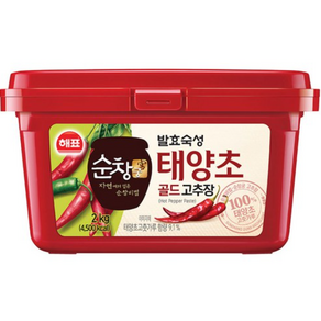 해표 순창궁 태양초 골드 고추장, 2kg, 1개