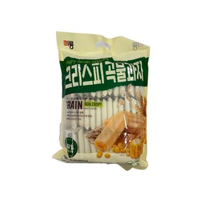 미룡 크리스피 곡물과자 대용량 개별포장, 650g, 2개