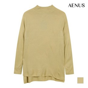 NII 여성 반터틀 루즈핏 니트 BEIGE