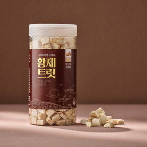 황제트릿 반려동물 동결건조 간식, 1개, 80g, 유산균 북어