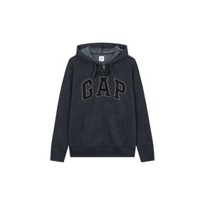 갭 GAP Adults 남성 헤리티지 로고 후드 집업챠콜 5113327008