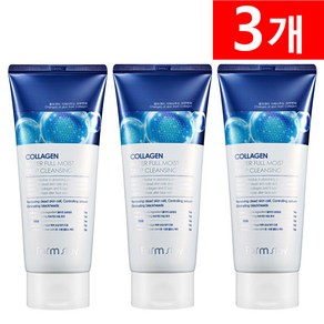 팜스테이 콜라겐 워터풀 모이스트 딥 클렌징폼, 3개, 180ml