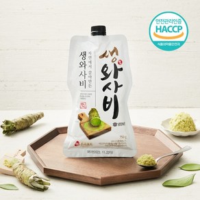 주비푸드 냉장 자연에서 갈아만든 생와사비 750g, 2개