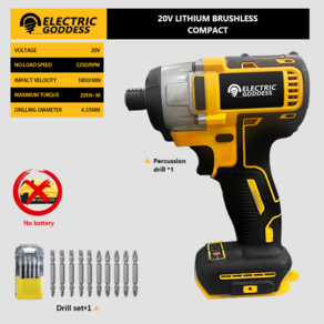 전기 DCF887 205N.M 드릴 도구 임팩트 드라이버 무선 브러시리스 모터 전동 공구 Dewalt 20V 배터리용, [02] no battey, [02] EU, 1개