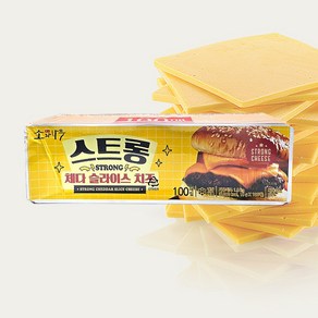 동원 소와나무 스트롱 체다 슬라이스 치즈 100매, 1개, 1.8kg