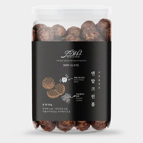 덴탈 크린볼, 소고기 맛, 120g, 1개