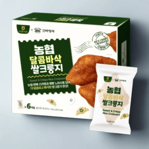 농협식품X신라명과 농협 달콤바삭 쌀크룽지, 1개, 150g