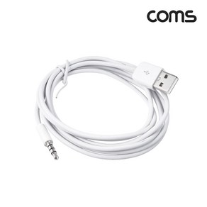 Coms USB 2.0 케이블 1.5M USB A(M)/ST 3.5(M) 전원 데이터 통신용 Steeo A2905, 1개