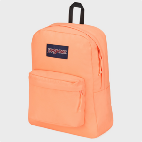 [국내매장정품] 잔스포츠 JANSPORT 백팩 슈퍼브레이크 플러스 랩탑 피치네온 JS0A4QUEZ72 PEACH NEON