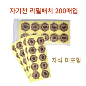 보원 자기천 리필패치 10패치x20장(200장) 파스 자기패치 자기천 2000가우스 리필용패치, 2개