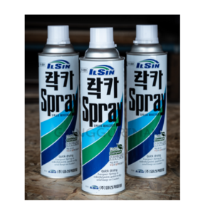 일신 스프레이 락카 420ml 30가지색상, 무광흑색, 1개