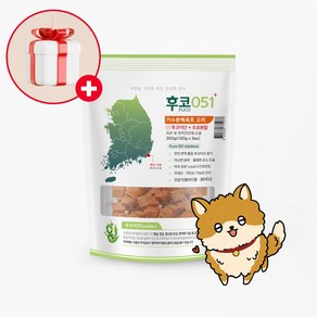 후코051 가수분해육포 오리 300g (100g x 3ea) 후코이단 강아지간식, 단품, 1개