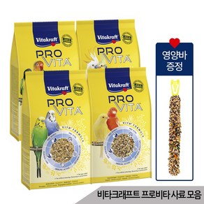 비타크래프트 프로비타 왕관 잉꼬 카나리 모란 새사료, 프로비타 카나리아사료 800g, 1개