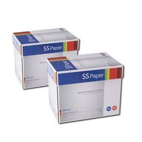 삼성 SS페이퍼 A4용지 80g 1박스(2500매) SSpape, A4, 2500매