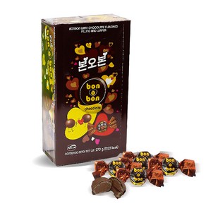 본오본 초콜릿 15g x18개 크런치 초콜렛 선물 학원 간식 아이들 모임