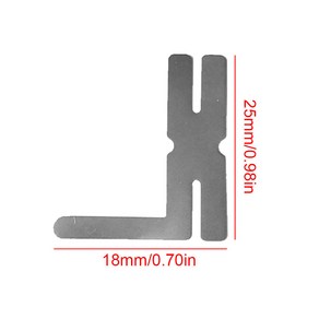 8650 리튬 배터리 팩용 니켈 스트립 시트 스폿 용접 커넥터 테이프 니켈 도금 강철 벨트 0. 5mm 20, 1개