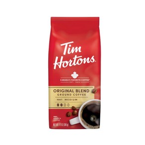 원두커피 분쇄 커피 Tim Hotons 팀호튼 100 콜럼비아 그라운드 다크 로스트 340 g Colombian Gound Coffee Dak Roast 12 oz, 1개, 340g, 1개입