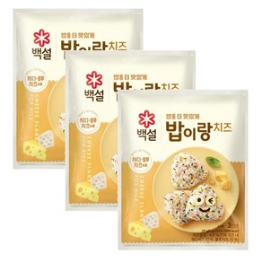 CJ 밥이랑치즈, 27g, 3개