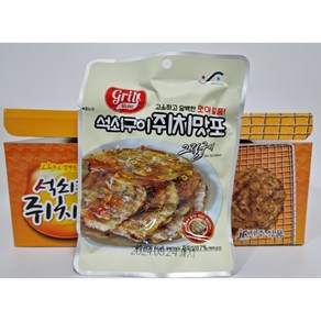 진주식품 석쇠구이쥐치맛포5입20개, 1개