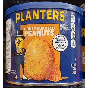 PLANTERS 플랜터스 허니 로스티드 피넛 340g / 미국, 1개