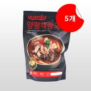 청우식품 이음식 양평해장국 x 5개, 800g