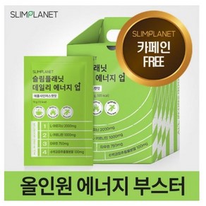 슬림플래닛 데일리 에너지 업 애플샤인머스캣맛 7p, 490ml, 1개