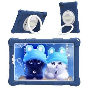 세상의모든제품 iplay50mini pro iplay60mini pro 스탠드 핸드그립 쉴드 아머 케이스, 블루, 1개