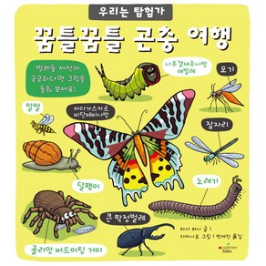 꿈틀꿈틀 곤충 여행:벌레들 세상이 궁금하다면 그림을 들춰 보세요!