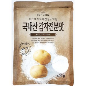 국내산감자전분맛(성진 400g) 밀가루 아몬드가루