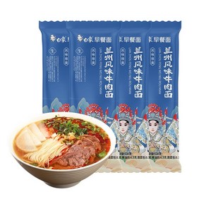 중국식품 대서북 란저우 우육라면 소고기 우육면, 6개, 138g