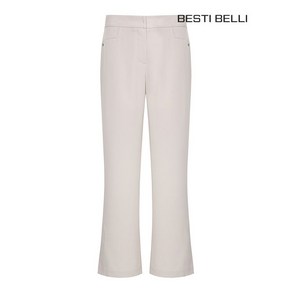 [베스띠벨리] 트임 부츠컷 슬렉스 라이트베이지 BGPAE2225 658302, Light Beige