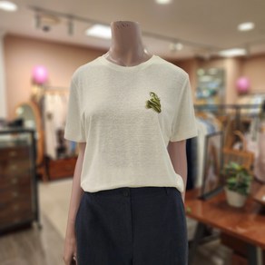BCBG[올앤선드리] ICE CREAM TS 티셔츠 _ A4M3X404 12 [OFF WHITE]