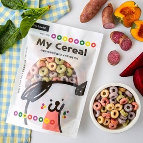 델리마켓 독 마이C리얼 100g(야채믹스) 강아지 비스켓 쿠키 간식, 100g, 1개