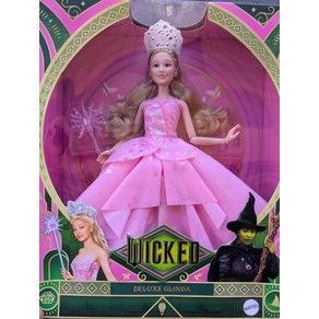 마텔 Wicked Movie DELUXE GLINDA 인형 URL 상자 오류 오인쇄 COLLECTIBLW 새상품, 1개