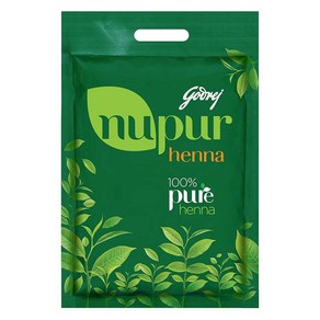 인도정품 Godrej 누푸르 Nupur 천연 헤나 파우더 9가지 허브 블렌드 - 55g