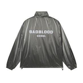 배드블러드 프린트 로고 나일론 트랙 자켓 Printed Logo Nylon Track Jacket wjkt23002