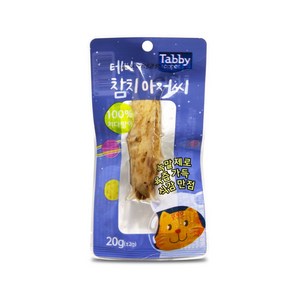 테비 참치아저씨 참치아줌마 100% 순살 가다랑어 1P 고양이간식, 20g, 1개