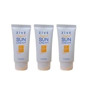 코리아나 지브 퍼펙트선크림 SPF50+ PA++++ 미백 주름개선 자외선차단 3중기능성 수분있는선크림 칠화수성분 쇠비름추출물, 50ml, 2개