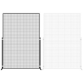 메쉬망 진열대 (망-다리세트) - 1200x1800mm, 블랙, 1개