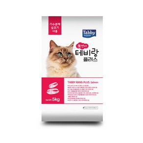 서울사료 테비랑 플러스 고양이 사료 연어, 5kg, 1개