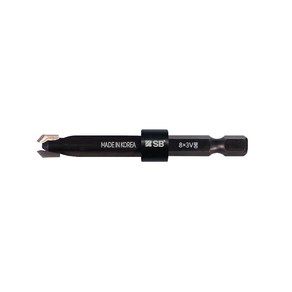 육각 이중기리 이중드릴비트 접시비트 사라기리 드릴날 드릴비트 3 x 8mm 국산, 1개