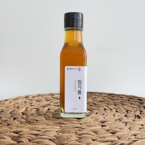 동영방앗간 저온압착 참기름 수제 100% 국내산 참깨, 1개, 120ml