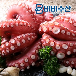 비비수산 세척 손질문어(제수용 1마리) 500~790g, 500-790g(15x21cm), 1개